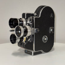Load image into Gallery viewer, BOLEX H16 REX-4 CLA 10x VF w/ ESM Crystal Motor Kern Vario Switar Preset Macro(s) Pkg