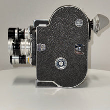 Load image into Gallery viewer, BOLEX H16 REX-4 CLA 10x VF w/ ESM Crystal Motor Kern Vario Switar Preset Macro(s) Pkg