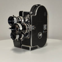 Load image into Gallery viewer, BOLEX H16 REX-4 SUPER 16 JK Cam CLA 13x VF w/ Perfectone Crystal Motor Pkg