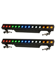 Load image into Gallery viewer, ADJ 15 HEX BAR IP - Outdoor RGBAW +UV LED Strip Wash Lights (Set of 3)
