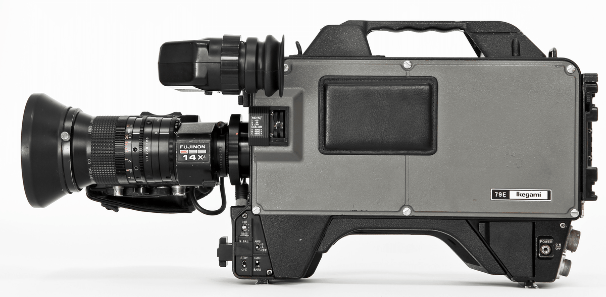Old School Camera's Time Machine Package. Ikegami HL-79E Vintage Retro Analog/ Digital Plumbicon 3 Tube, custom engineered