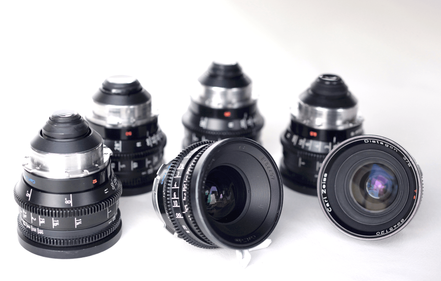 ZEISS 16 FORMAT SUPER SPEEDS MKIII S16 3RD GEN. (4.5) (8) 9.5, 12, 16, 25, 50 S16 T1.3, 330º Rotation, 80OD, 4.5mm Aspheron