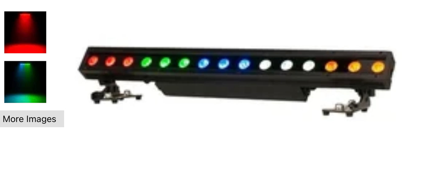 ADJ 15 HEX BAR IP - Outdoor RGBAW +UV LED Strip Wash Lights (3 Avail)
