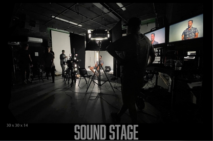 Commercial Production Wolvvs, SONY production renting Sound Stage and Cyclorama. Camera and Lighting Rentals.  Inside the heart of Oceanside, California's brand new Media Arts District.