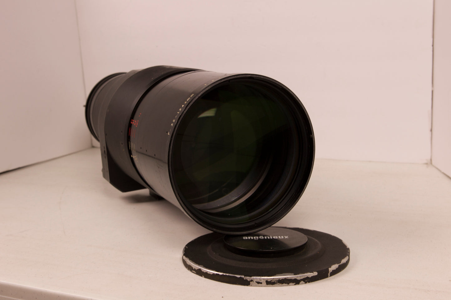 ANGENIEUX 32-1344 TYPE 42x32 E. No 1453192 1:2.3 T=1.3.1-22 LOS ANGELES 1984 FACTORY HOLY GRAIL