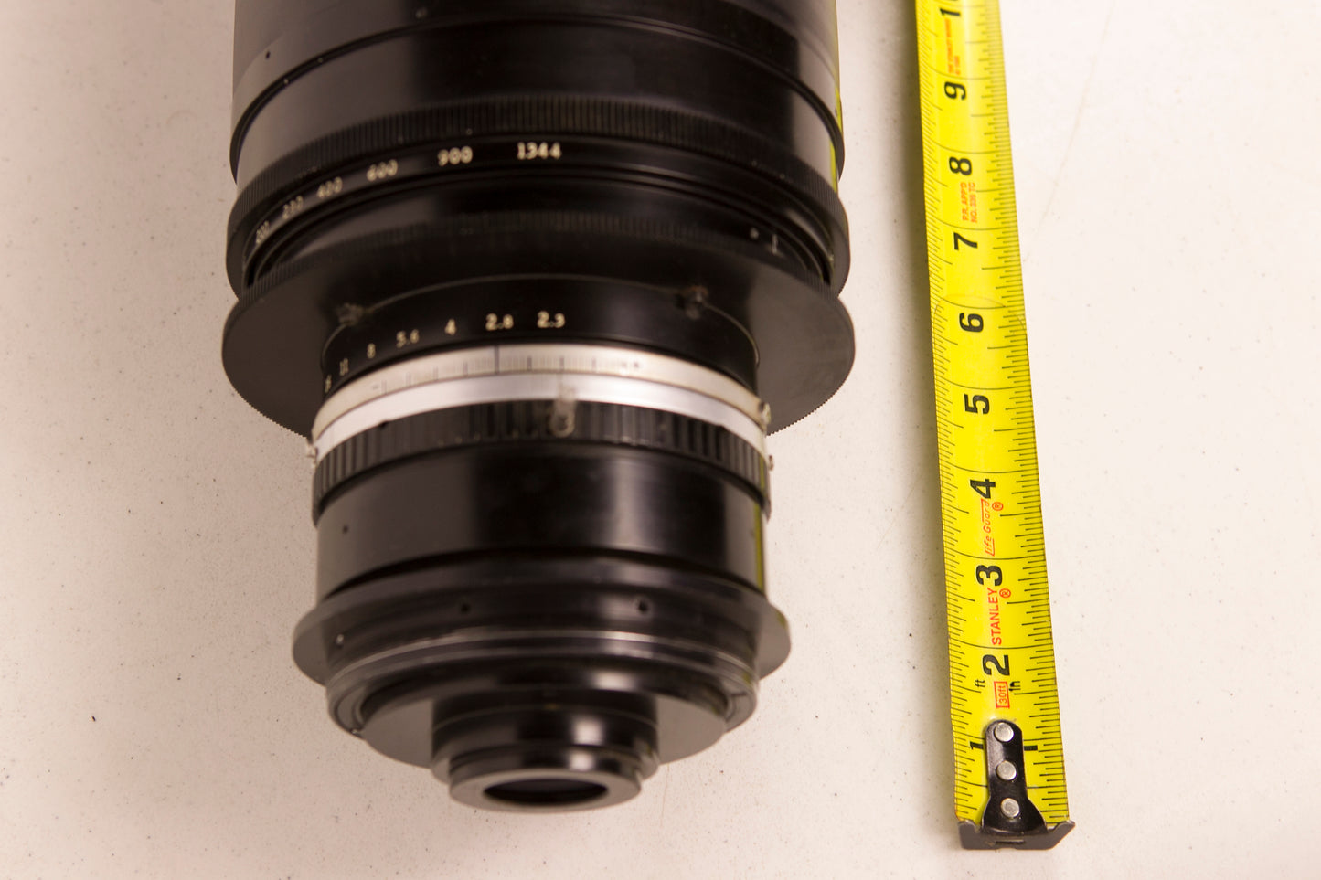 ANGENIEUX 32-1344 TYPE 42x32 E. No 1453192 1:2.3 T=1.3.1-22 LOS ANGELES 1984 FACTORY HOLY GRAIL