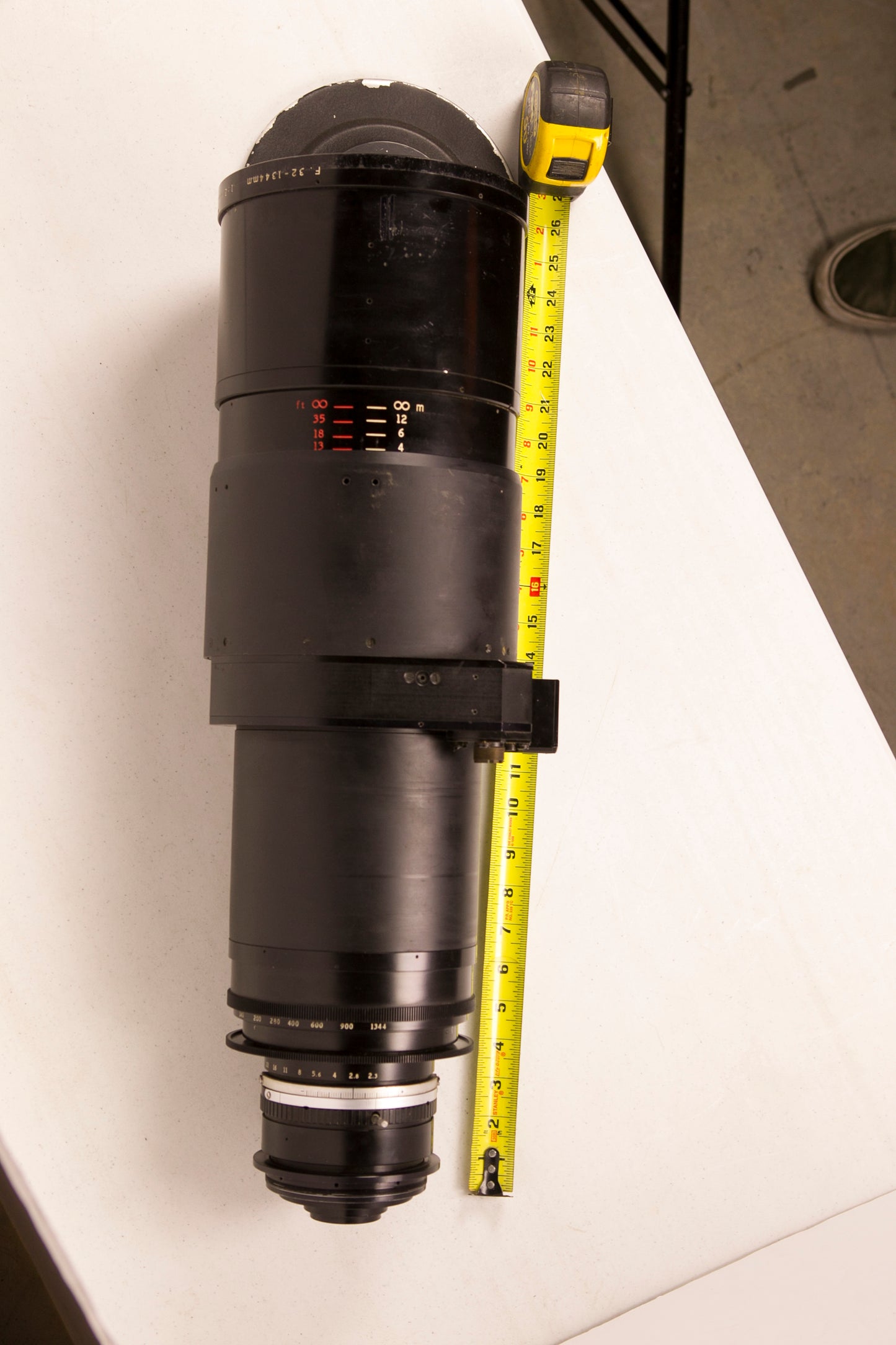ANGENIEUX 32-1344 TYPE 42x32 E. No 1453192 1:2.3 T=1.3.1-22 LOS ANGELES 1984 FACTORY HOLY GRAIL