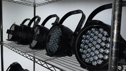 Live, DJ, Concert, Cinema Professional LED Lighting SALE by Elation, Ovation, ADJ, ETC, CHAOVET, LED, RGBWA+UV, LEKO’s, KINO, ARRI , Dedolight