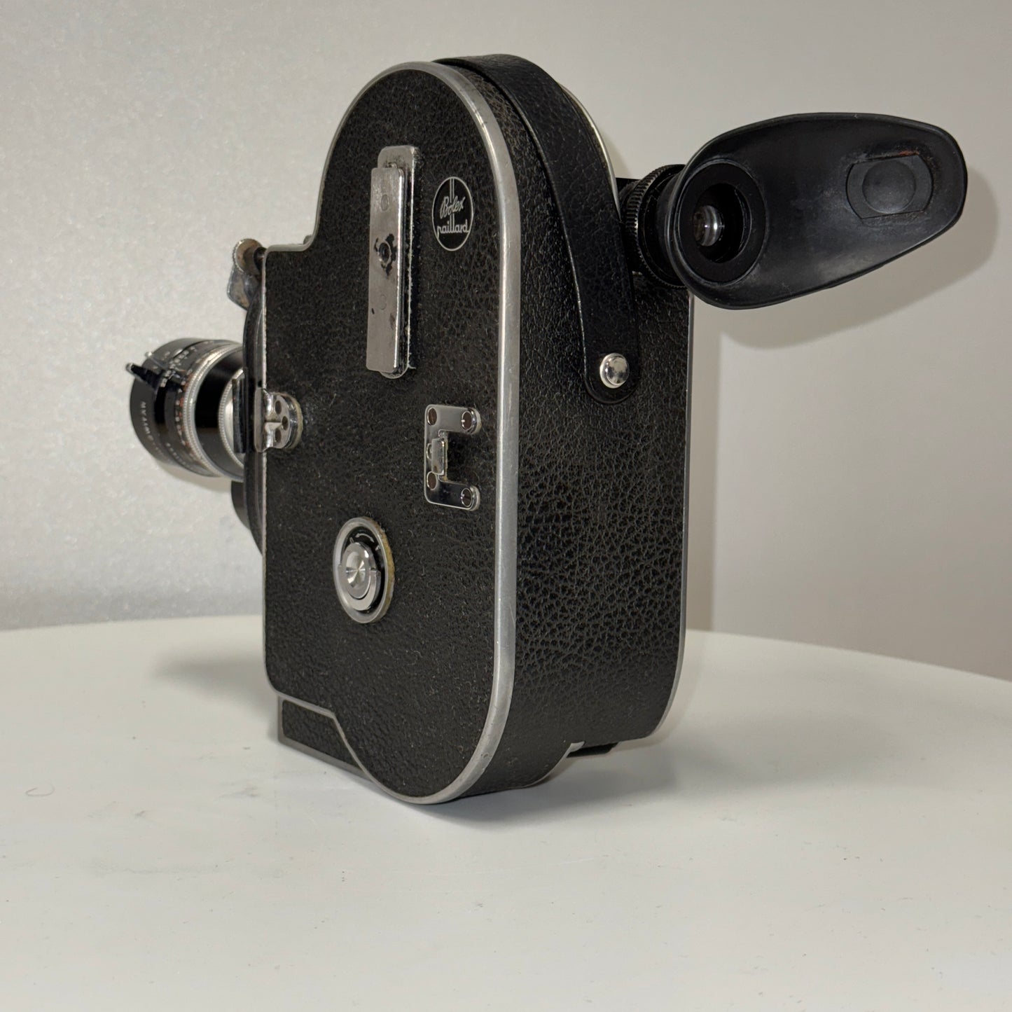 BOLEX H16 REX-4 10x, SUPER 16 "JK Camera" Preset Macro Primes, C-Mount, Door, Filter Frames, Pistol Grip, Rod Supp, Cables, Spool, Case
