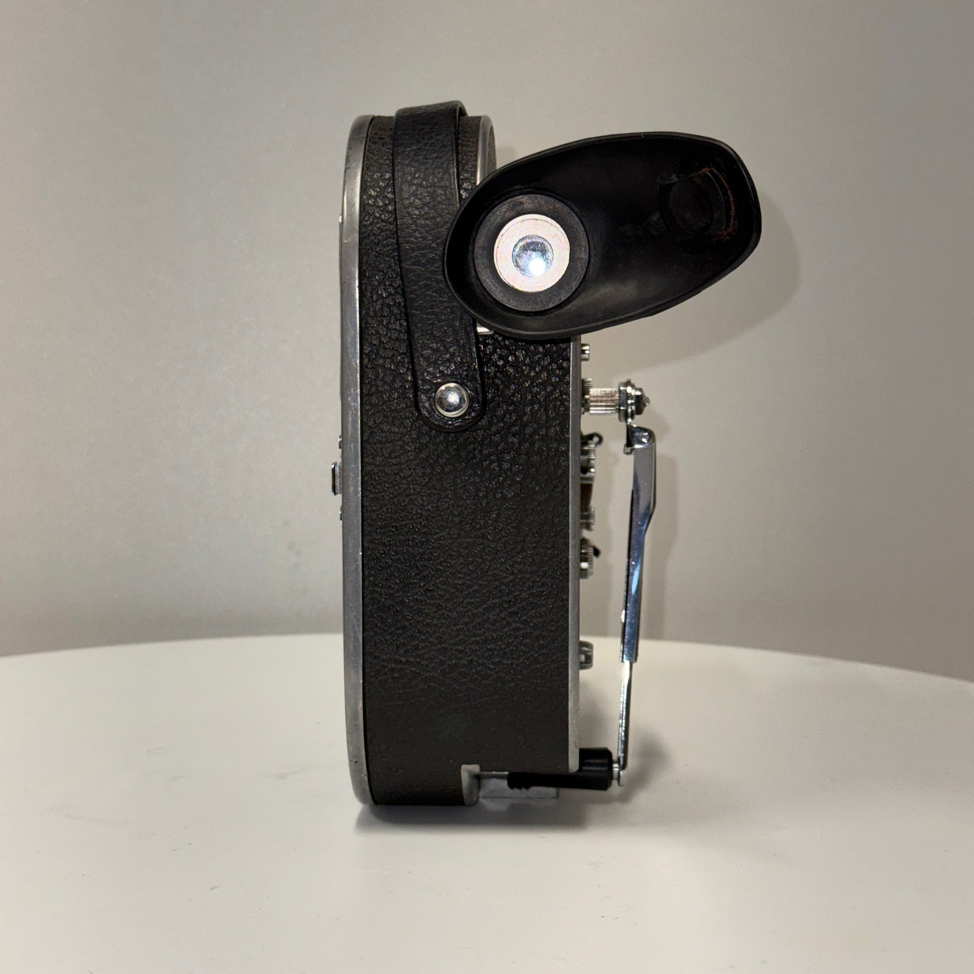 BOLEX H16 REX-4 10x, SUPER 16 "JK Camera" Preset Macro Primes, C-Mount, Door, Filter Frames, Pistol Grip, Rod Supp, Cables, Spool, Case