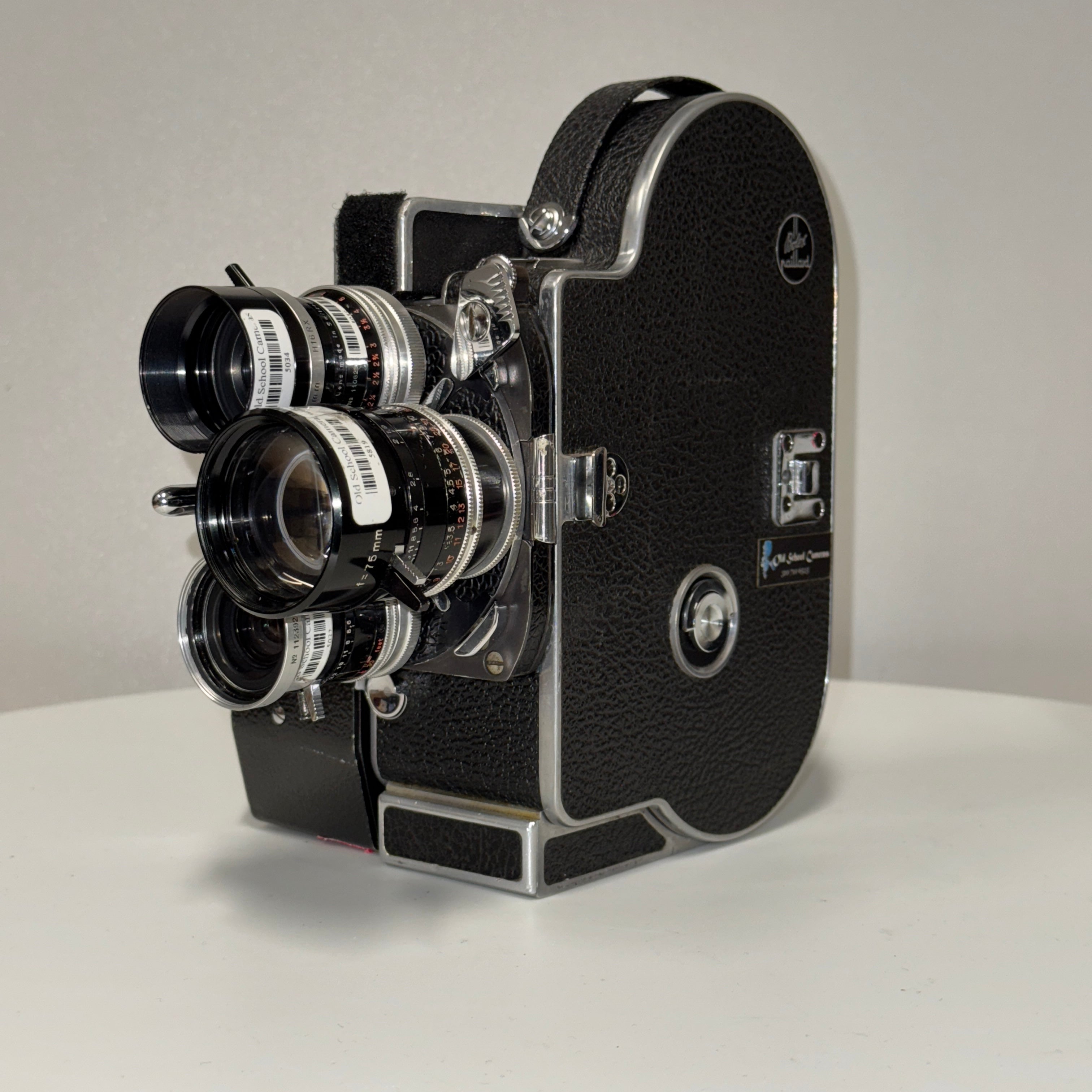 BOLEX H16 REX-4 SUPER 16 JK Cam CLA 13x, w/ Perfectone Motor – Old