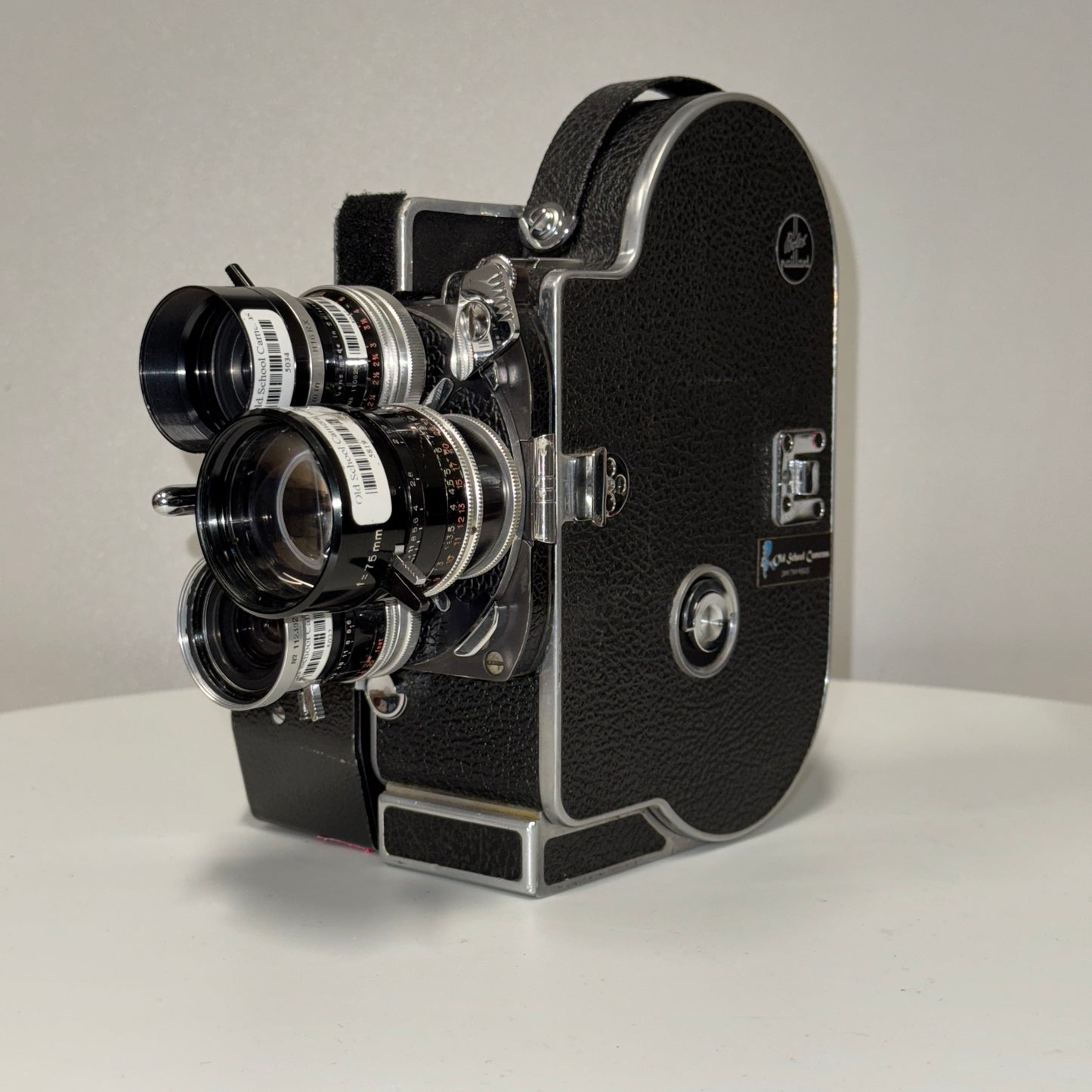 BOLEX H16 REX-4 S16 JK CAM 13x VF, Perfectone Bienne Mtr, C-Mnt, Mag Cvr, Door, Filter Frms, REX Grip, WC Supp, Cbls