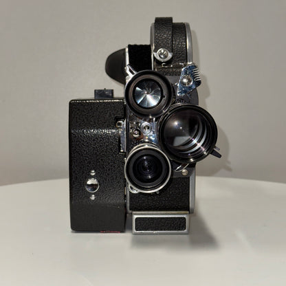 BOLEX H16 REX-4 S16 JK CAM 13x VF, Perfectone Bienne Mtr, C-Mnt, Mag Cvr, Door, Filter Frms, REX Grip, WC Supp, CblsRun Cbl