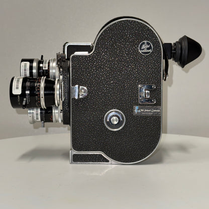 BOLEX H16 REX-4 S16 JK CAM 13x VF, Perfectone Bienne Mtr, C-Mnt, Mag Cvr, Door, Filter Frms, REX Grip, WC Supp, Cbls