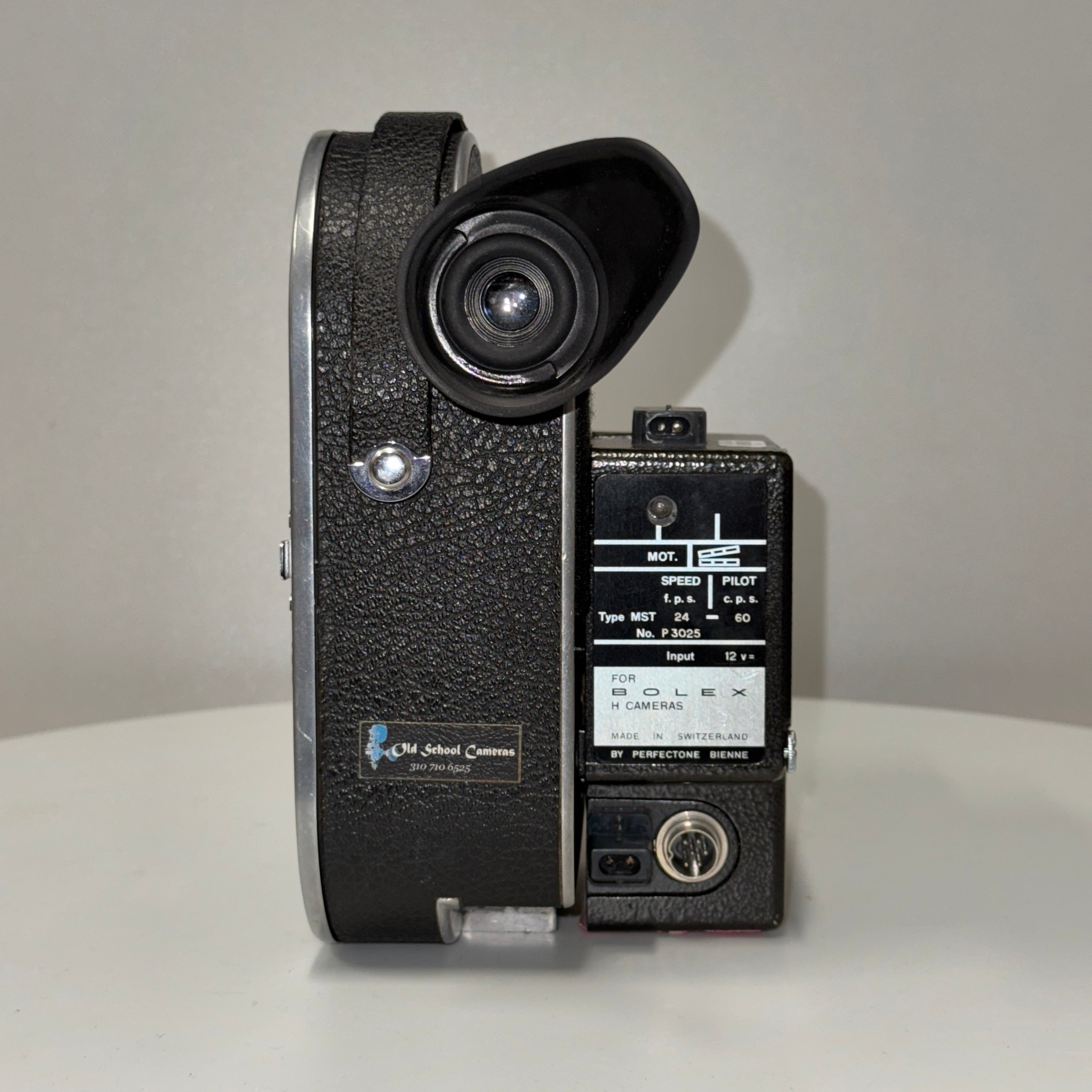 BOLEX H16 REX-4 SUPER 16 JK Cam CLA 13x VF w/ Perfectone Crystal