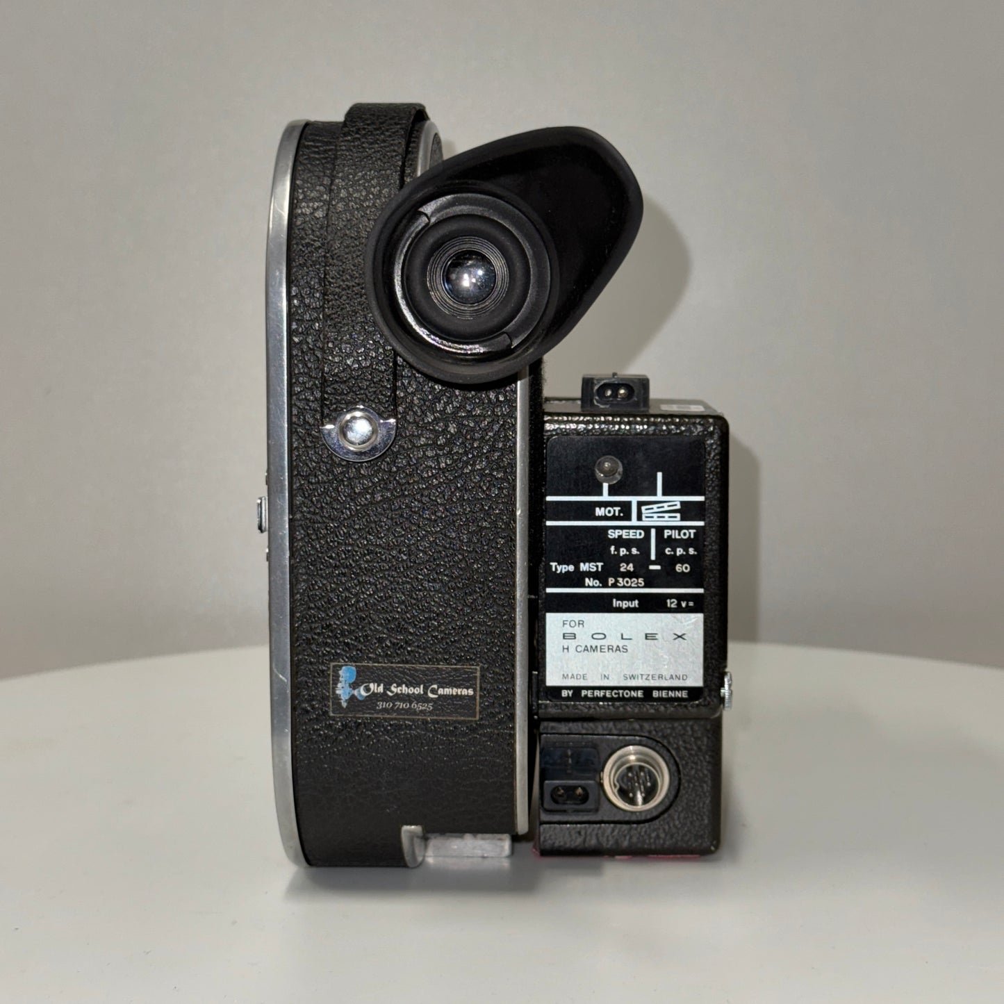BOLEX H16 REX-4 S16 JK CAM 13x VF, Perfectone Bienne Mtr, C-Mnt, Mag Cvr, Door, Filter Frms, REX Grip, WC Supp, Cbls
