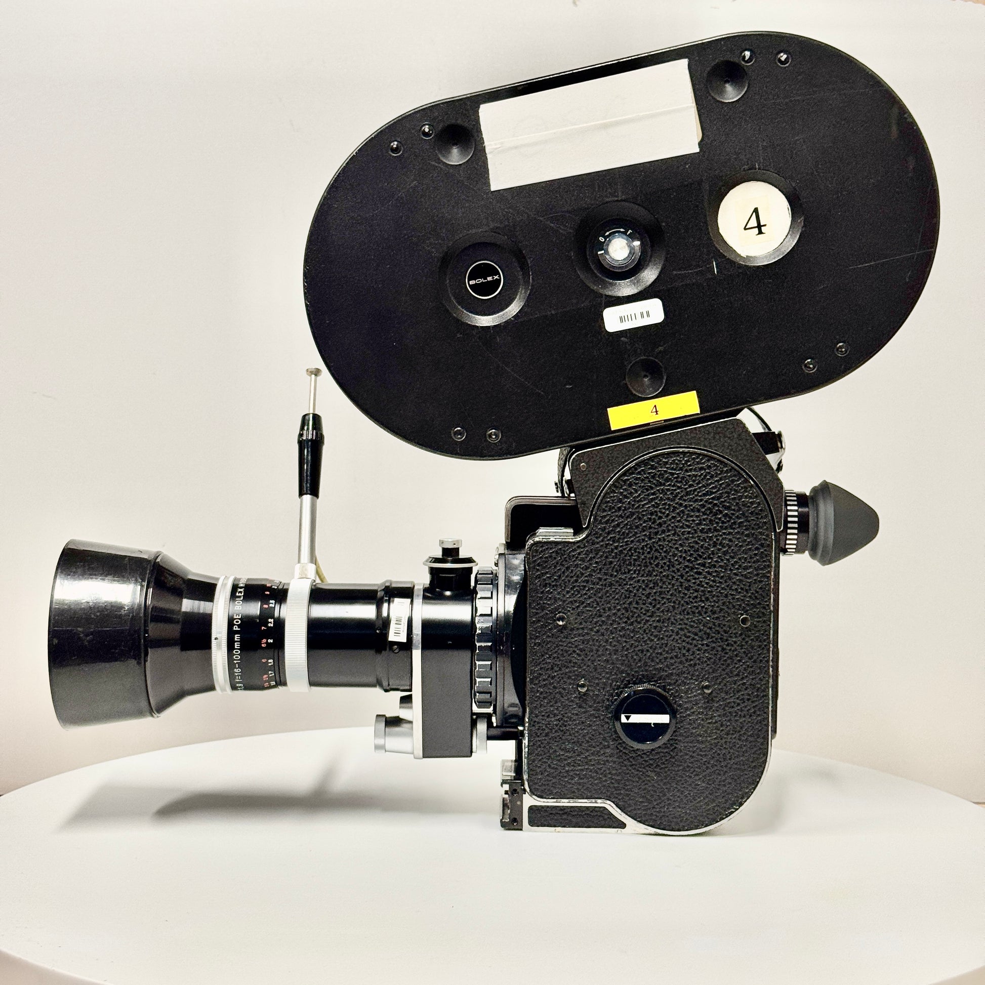 BOLEX SBM S16 JK CAM 14x VF TOBIN TXM-24Be KERN VARIO SWITAR PRESET MACRO RX PRIMES, POE 16-100 RX ZOOM