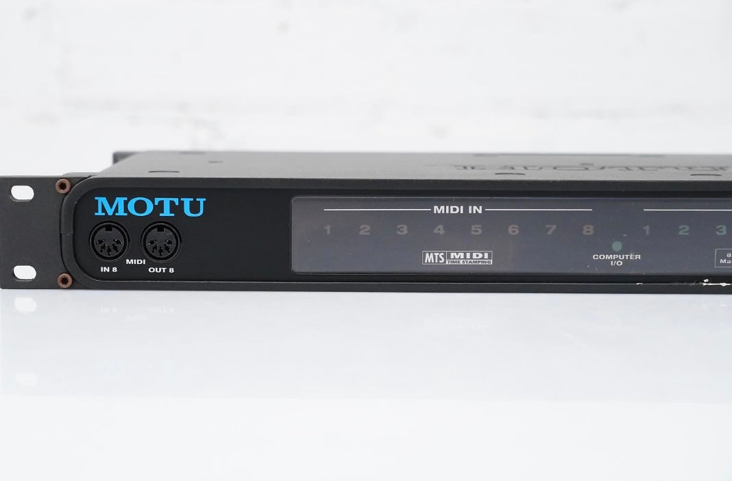 MOTU Midi express128 Interface 8x8 USB Midi