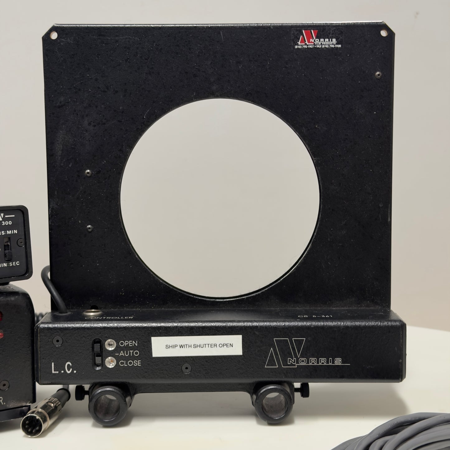NORRIS Intervalometer System CS 5-361 w Remote Unit Interval Timer 810