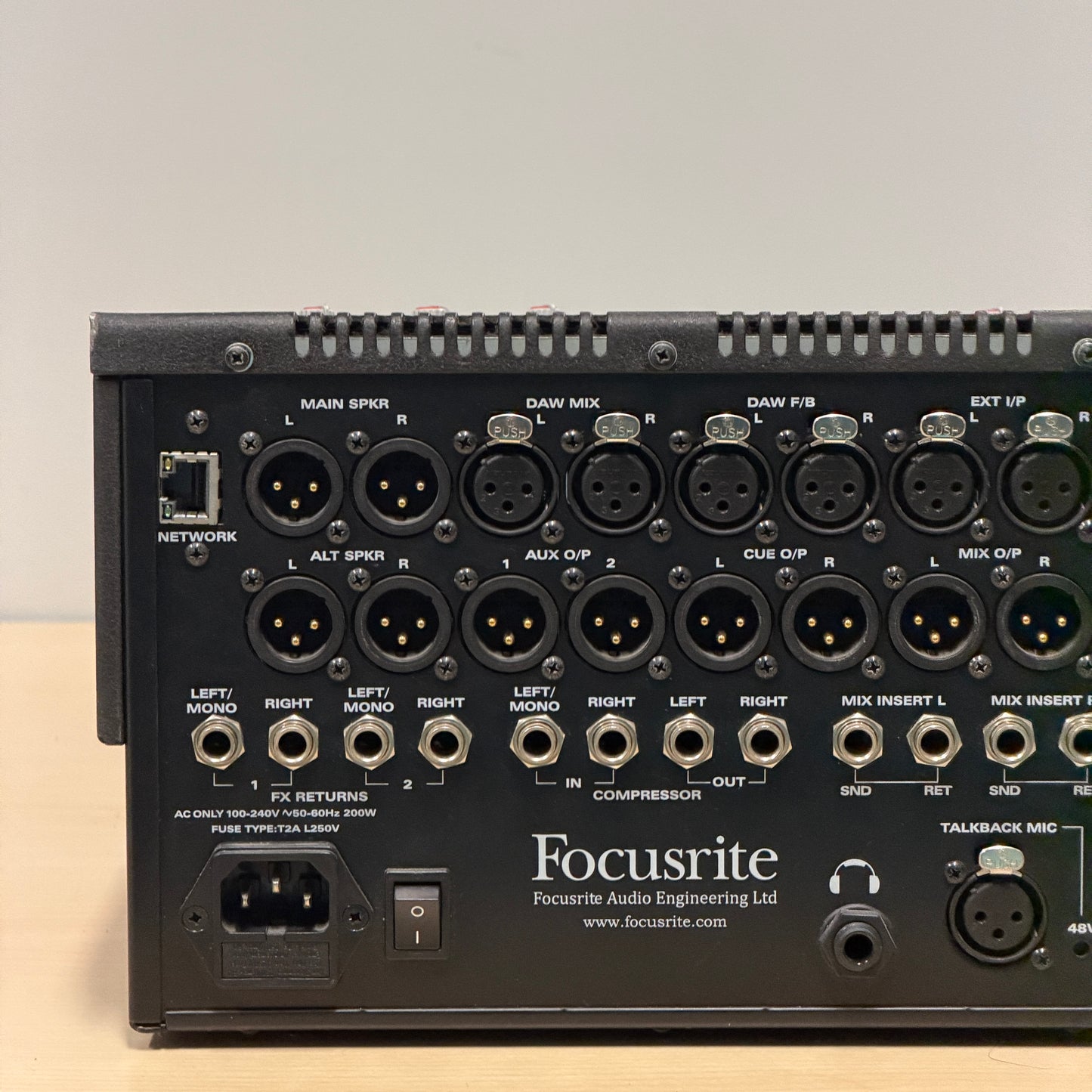 Focusrite Control 2802 Analog Digital Mixer & Daw Controller