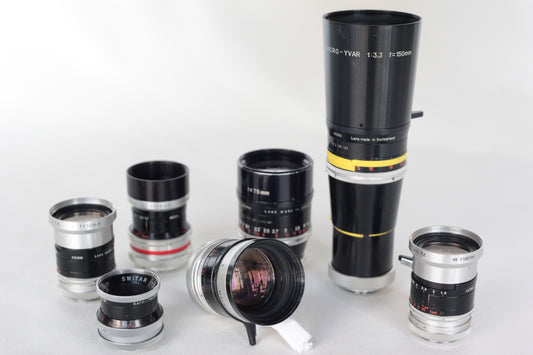 BOLEX SBM S16 JKCam 14xVF, TOBIN TXM-20Be, KERN PSM Primes, POE 16-100 (SALE PENDING)