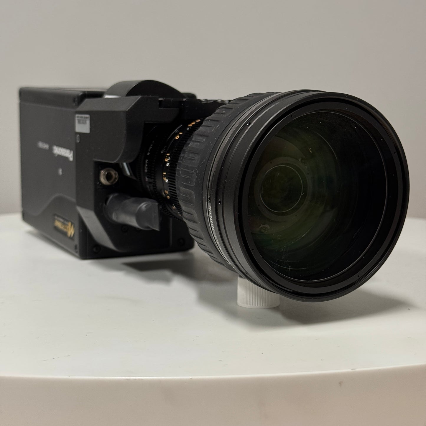 PANASONIC AK-HC1500G w/ CANON HJ22ex7.6B ITS-RE PX12 22x HDTV B4 ZOOM and SERVO