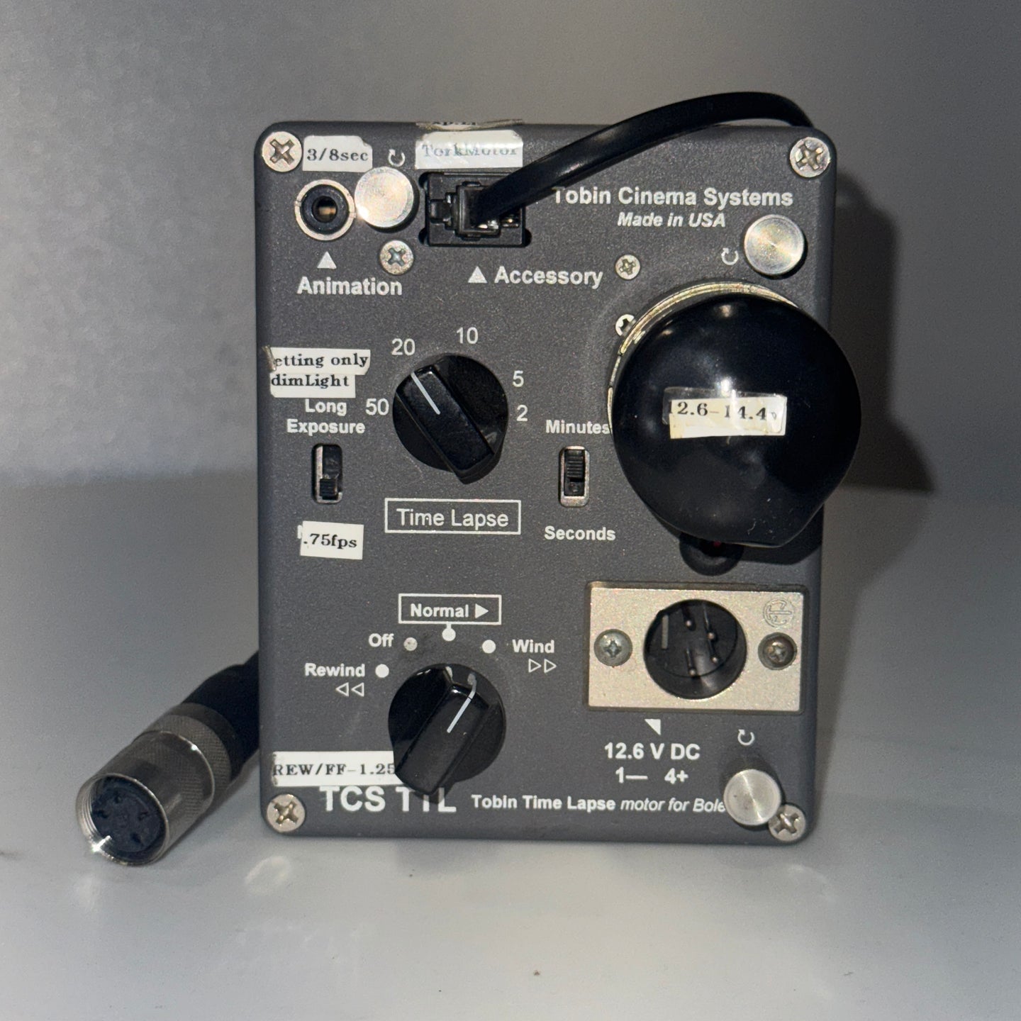 TOBIN TCS TTL TIME LAPSE MOTOR FOR BOLEX