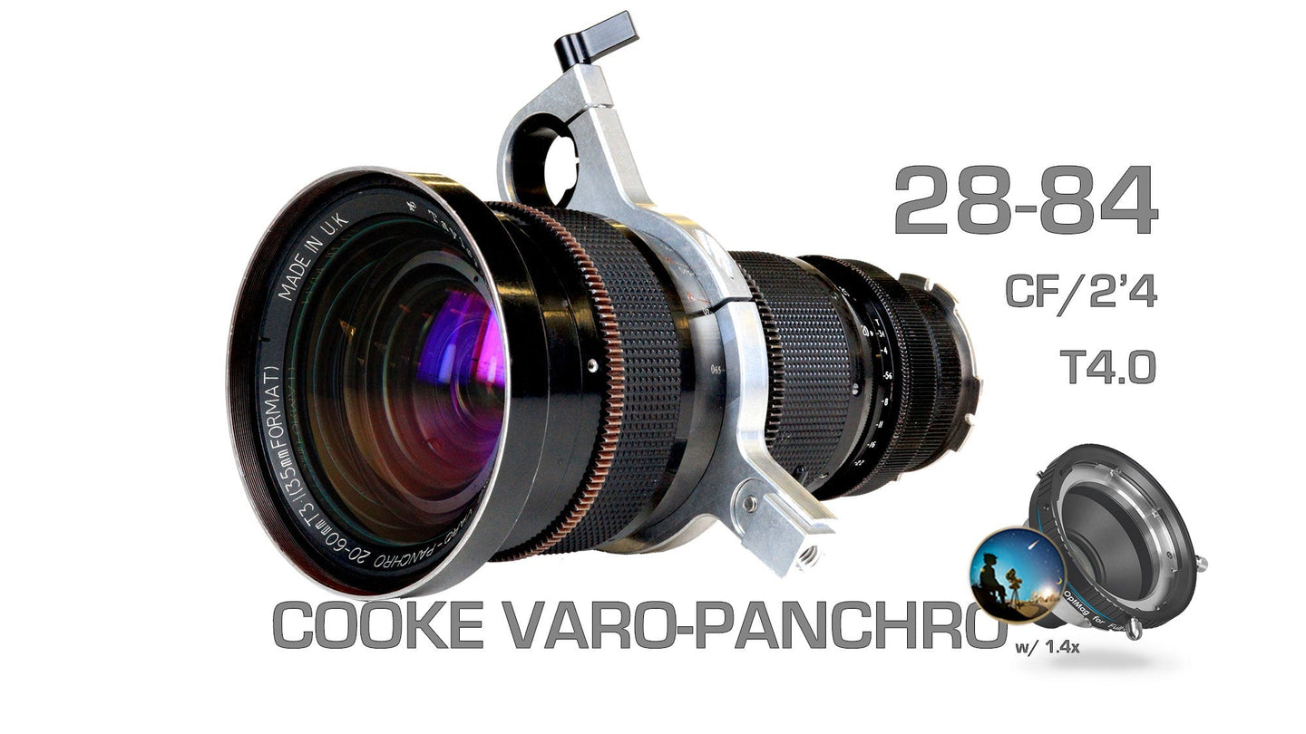 Cooke Varo Panchro 28-84 T4 Lens Rental