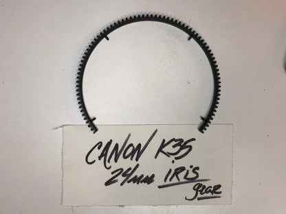 CANON K35 24mm, 35mm, 55mm, 85mm - IRIS GEAR DUCLOS GEAR