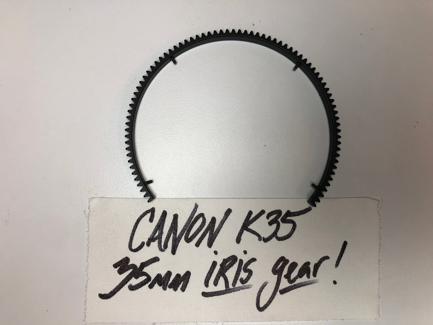 CANON K35 24mm, 35mm, 55mm, 85mm - IRIS GEAR DUCLOS GEAR