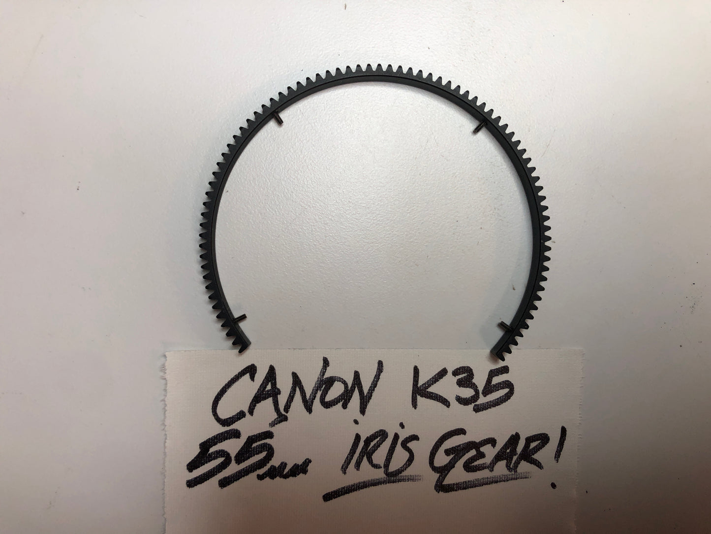 CANON K35 24mm, 35mm, 55mm, 85mm - IRIS GEAR DUCLOS GEAR