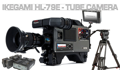 IKEGAMI HL-79E BROADCAST TUBE CAMERA PKG
