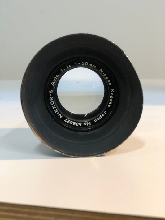NIKON NIKKOR-S NIPPON KOGAKU JAPAN 50mm F1.4 cf/2’ #8627