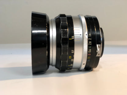 NIKON NIKKOR-S NIPPON KOGAKU JAPAN 50mm F1.4 cf/2’ #8627