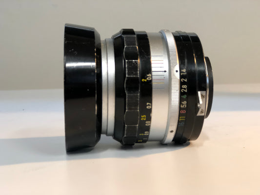 NIKON NIKKOR-S NIPPON KOGAKU JAPAN 50mm F1.4 cf/2’ #8627