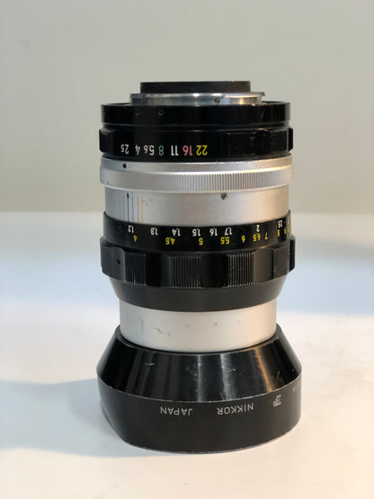 NIKON NIKKOR-P NIPPON KOGAKU JAPAN 105mm F2.5 cf/4’ #9967