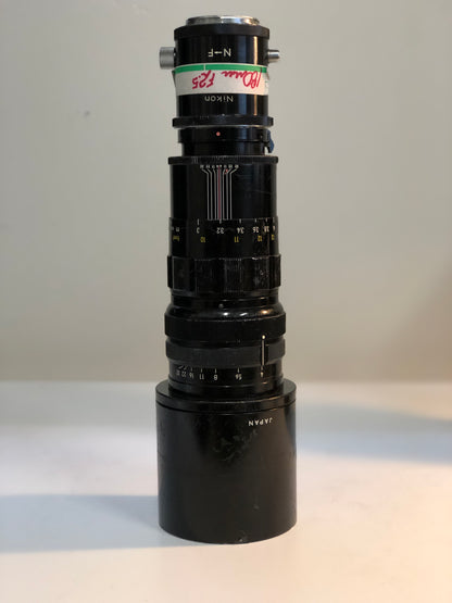 NIKON NIKKOR NIPPON KOGAKU JAPAN 25cm (250mm) F4 cf/ 10’ #7392