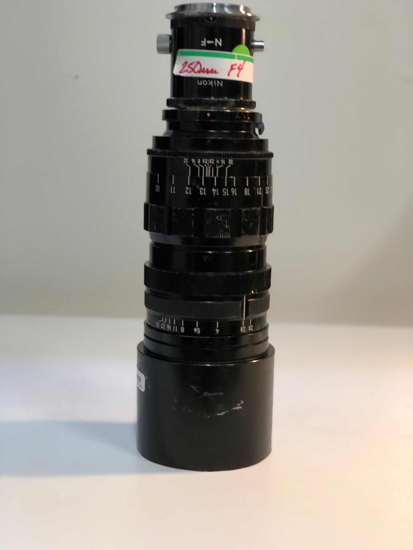 NIKON NIKKOR-H NIPPON KOGAKU JAPAN 18cm (180mm) F4 cf/ 2.5’ #4010