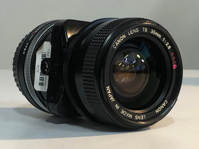 CANON TS 35mm F2.8 Tilt Shift Canon FD Mount (FULL FRAME)