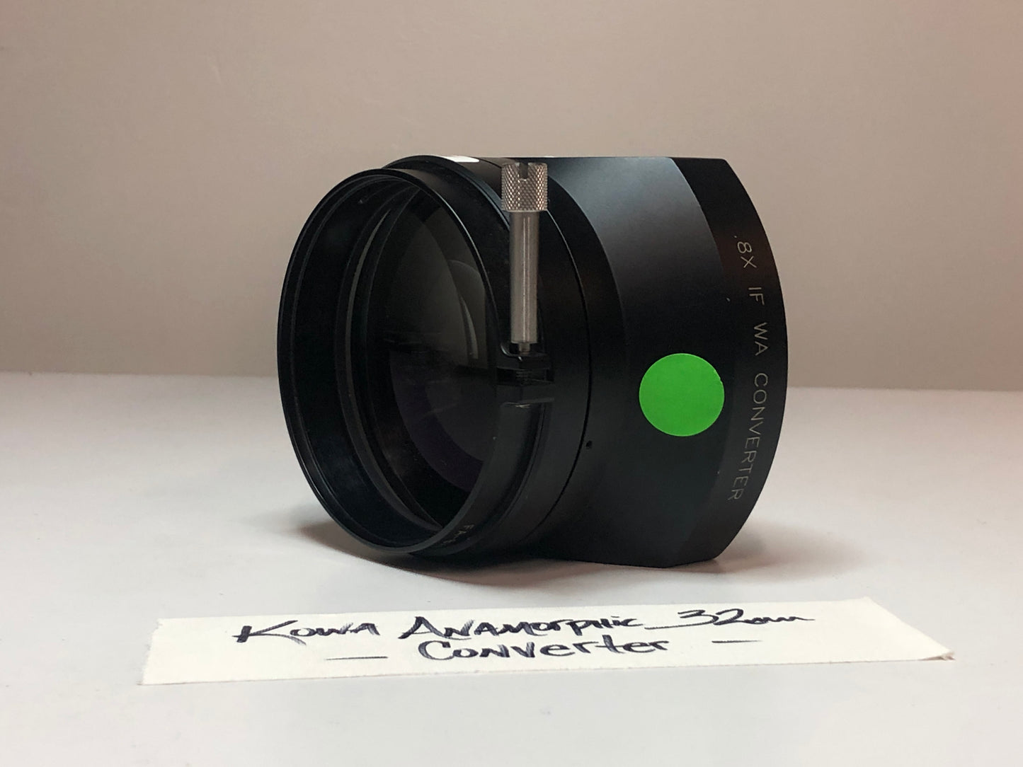 KOWA ANAMORPHIC 32MM WIDE CONVERTER - CENTURY IF 8X 85mm