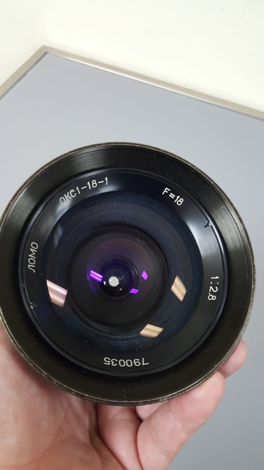 LOMO 18mm T3 Russian Prime Lens in PL Mount. Beautiful Motion Picture Lens