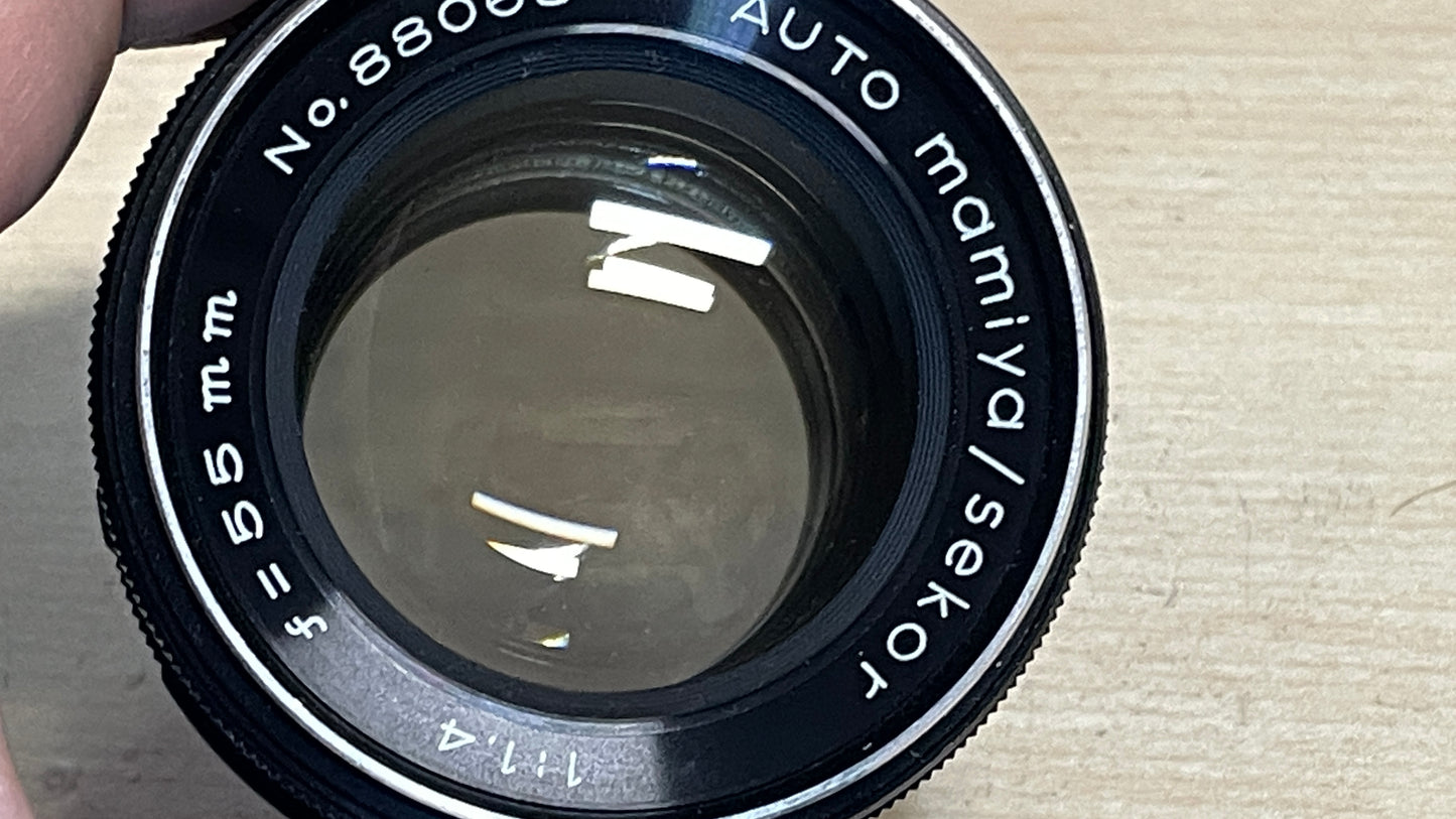 MAMIYA SEKOR (4 LENS) 35,55,60,400