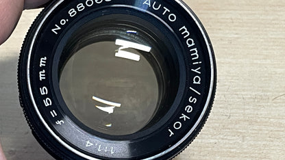 MAMIYA SEKOR (4 LENS) 35,55,60,400