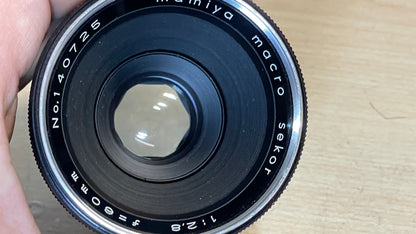 MAMIYA SEKOR (4 LENS) 35,55,60,400