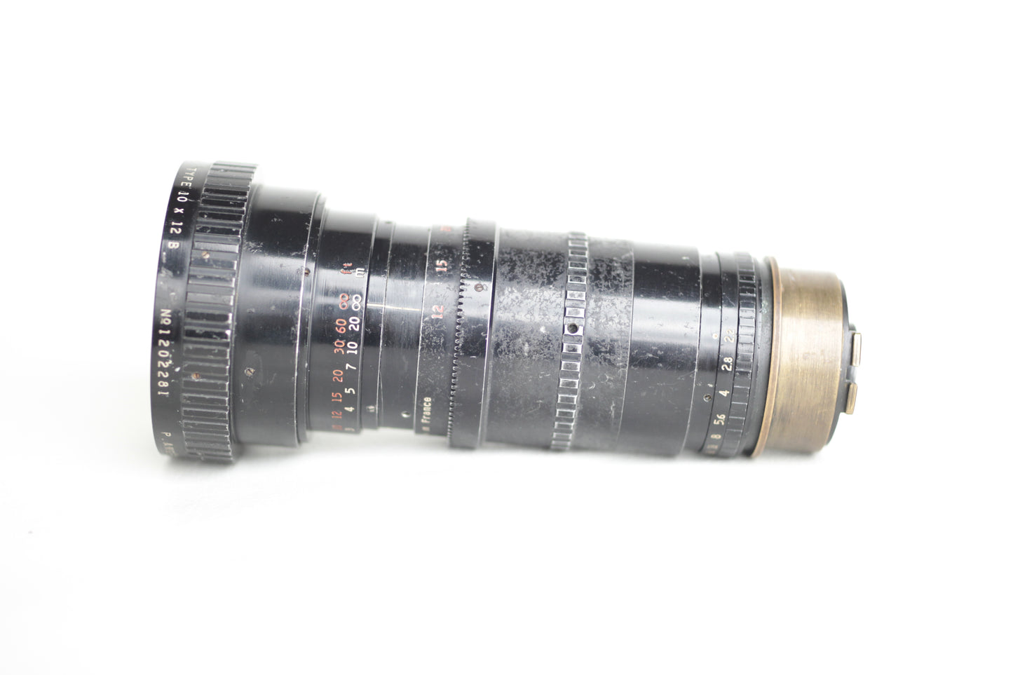 ANGENIEUX 12-120 ECLAIR T2.8 CAMFLEX MOUNT ZOOM - FRANCE