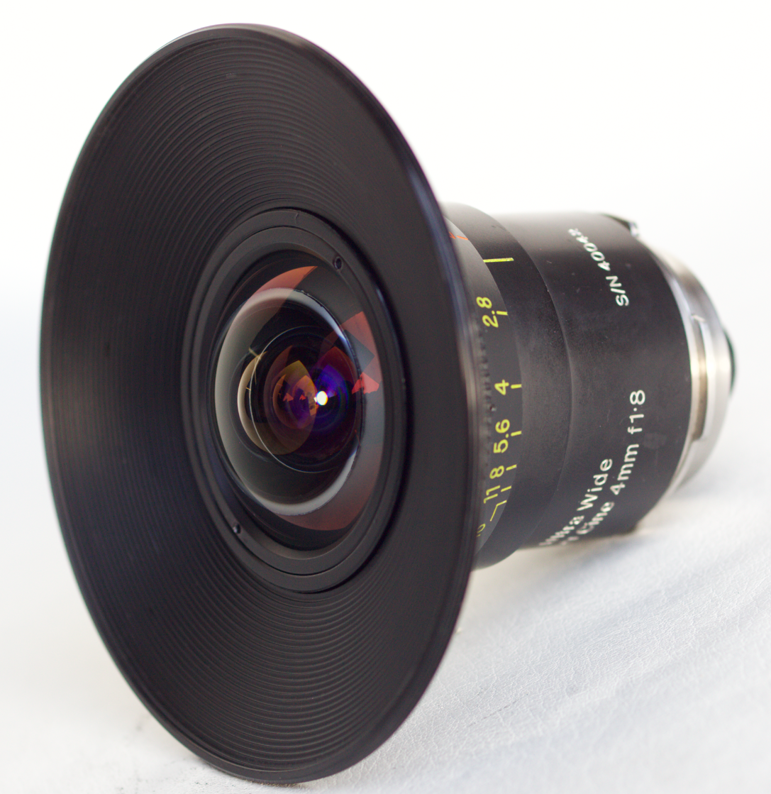 OPTEX 4MM T2 ARRI PL - FISHEYE LENS 138 CLEAR SCHNEIDER