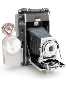 POLAROID 110A Land Camera Rodenstock-Ysarex 127mm f4.5 Wink Light