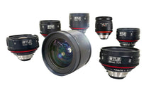 Load image into Gallery viewer, TLS Canon K35 18mm T1.5 24mm 35mm 55mm 85mm Super Speed Primes with FD 14 and 135