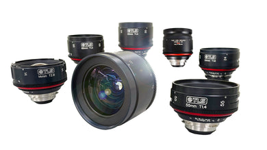TLS Canon K35 18mm T1.5 24mm 35mm 55mm 85mm Super Speed Primes with FD 14 and 135