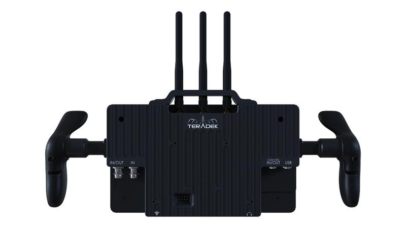 Teradek SmallHD 703 Bolt 7" Wireless Director's Monitor Bundle (Gold Mount) Rear view 